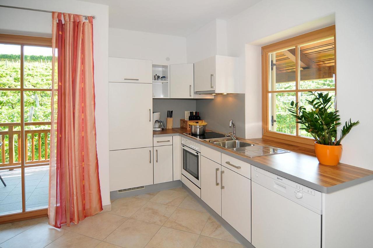 Weinhof Mumelter Apartment อัปเปียโน ซุลลา สตราดา เดล วีโน ภายนอก รูปภาพ