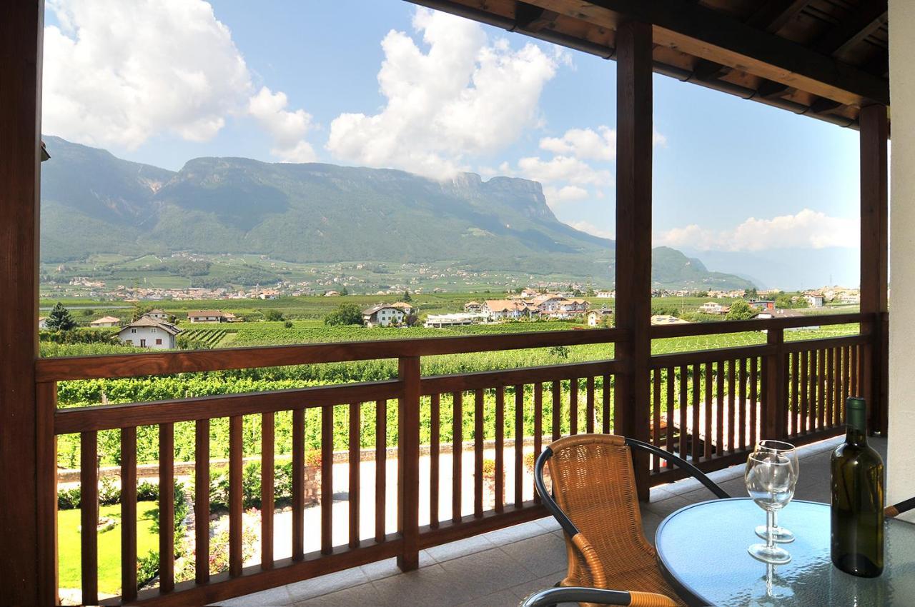 Weinhof Mumelter Apartment อัปเปียโน ซุลลา สตราดา เดล วีโน ภายนอก รูปภาพ